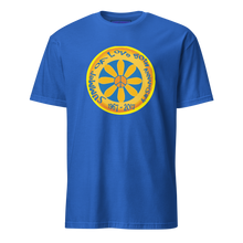 Haight Ashbury Refugee - Summer of Love 50th Anniversary - Blue - Unisex Basic Softstyle T-Shirt | Gildan 64000 - 3 Colors