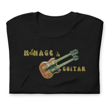 Before Rock Was Classic - Menage a Guitar - Unisex Staple T-Shirt | Bella + Canvas 3001