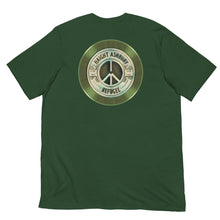 Haight Ashbury Refugee - Green Logo - Unisex Staple T-Shirt | Bella + Canvas 3001