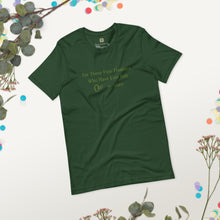 Haight Ashbury Refugee - Green Logo - Unisex Staple T-Shirt | Bella + Canvas 3001