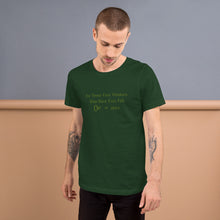 Haight Ashbury Refugee - Green Logo - Unisex Staple T-Shirt | Bella + Canvas 3001