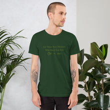 Haight Ashbury Refugee - Green Logo - Unisex Staple T-Shirt | Bella + Canvas 3001