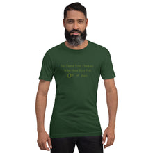 Haight Ashbury Refugee - Green Logo - Unisex Staple T-Shirt | Bella + Canvas 3001