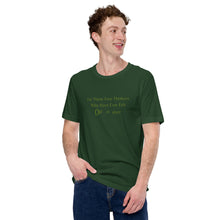 Haight Ashbury Refugee - Green Logo - Unisex Staple T-Shirt | Bella + Canvas 3001