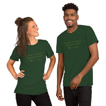 Haight Ashbury Refugee - Green Logo - Unisex Staple T-Shirt | Bella + Canvas 3001