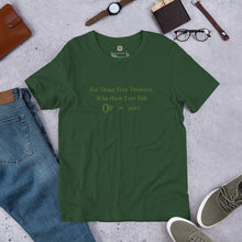 Haight Ashbury Refugee - Green Logo - Unisex Staple T-Shirt | Bella + Canvas 3001