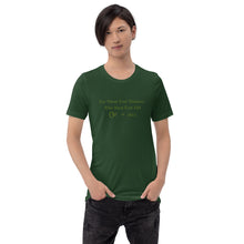 Haight Ashbury Refugee - Green Logo - Unisex Staple T-Shirt | Bella + Canvas 3001