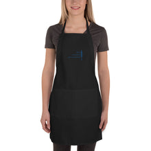 The Outside Generation - Embroidered Logo Apron - Blue - Liberty Bags 5502