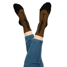 The Outside Generation - Tree Ankle Socks - Brown