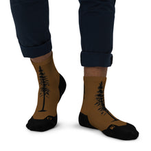 The Outside Generation - Tree Ankle Socks - Brown