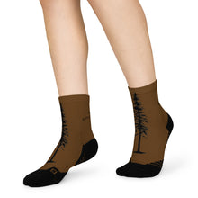 The Outside Generation - Tree Ankle Socks - Brown