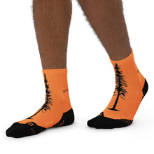 The Outside Generation - Tree Ankle Socks - Orange