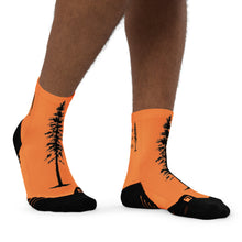 The Outside Generation - Tree Ankle Socks - Orange