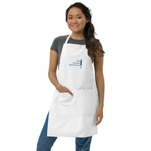 The Outside Generation - Embroidered Logo Apron - Blue - Liberty Bags 5502