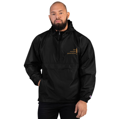 The Outside Generation - Logo - Embroidered Champion Packable Jacket