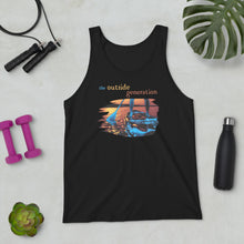 The Outside Generation - Standup Paddleboard - Unisex Tank - Bella + Canvas 3480