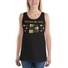 Before Rock Was Classic - Guitar Trio - Unisex Tank Top - Men's Staple - Tank Top - Bella + Canvas 3480.