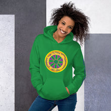 Summer of Love 50th Anniversary - Green - Unisex Heavy Blend Hoodie - Gildan 18500