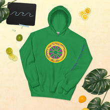 Summer of Love 50th Anniversary - Green - Unisex Heavy Blend Hoodie - Gildan 18500