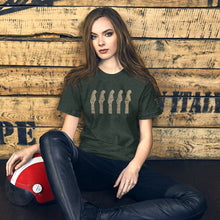 Before Rock Was Classic - 5 Guitars Distressed - Unisex Staple T-Shirt - Bella + Canvas 3001