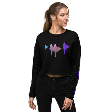 The Outside Generation - Water Girl - Women's Cropped Sweatshirt - Bella + Canvas 7503