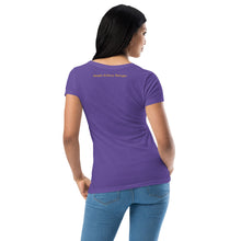 Summer of Love 50th Anniversary - Purple - Women's Fitted T-Shirt - Next Level 1510