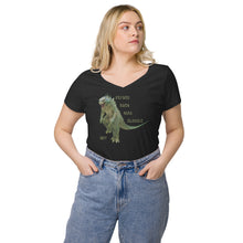 Before Rock Was Classic - Godzilla - Women’s Fitted V-Neck T-Shirt - B&C TW045