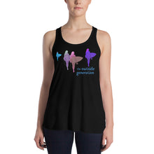 The Outside Generation - Water Girl - Women's Flowy Racerback Tank - Bella + Canvas 8800