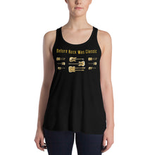 Before Rock Was Classic - Guitar Trio - Women's Flowy Racerback Tank - Bella + Canvas 8800