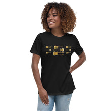 Before Rock Was Classic - Guitar Trio - Women's Relaxed T-Shirt - Bella + Canvas 6400