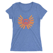 Haight Ashbury Refugee - Peace Burst - Women's Tri-Blend Tee | Bella + Canvas 8413