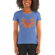 Haight Ashbury Refugee - Peace Burst - Women's Tri-Blend Tee | Bella + Canvas 8413